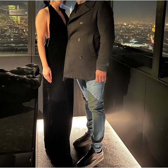 Zara velvet jumpsuit XS - Picture 1 of 3